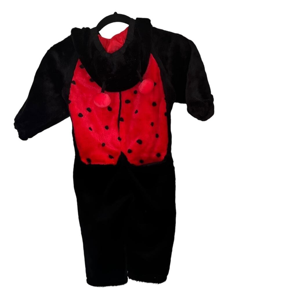 Ladybug kids full body faux fur Halloween costume size medium - Picture 4 of 9